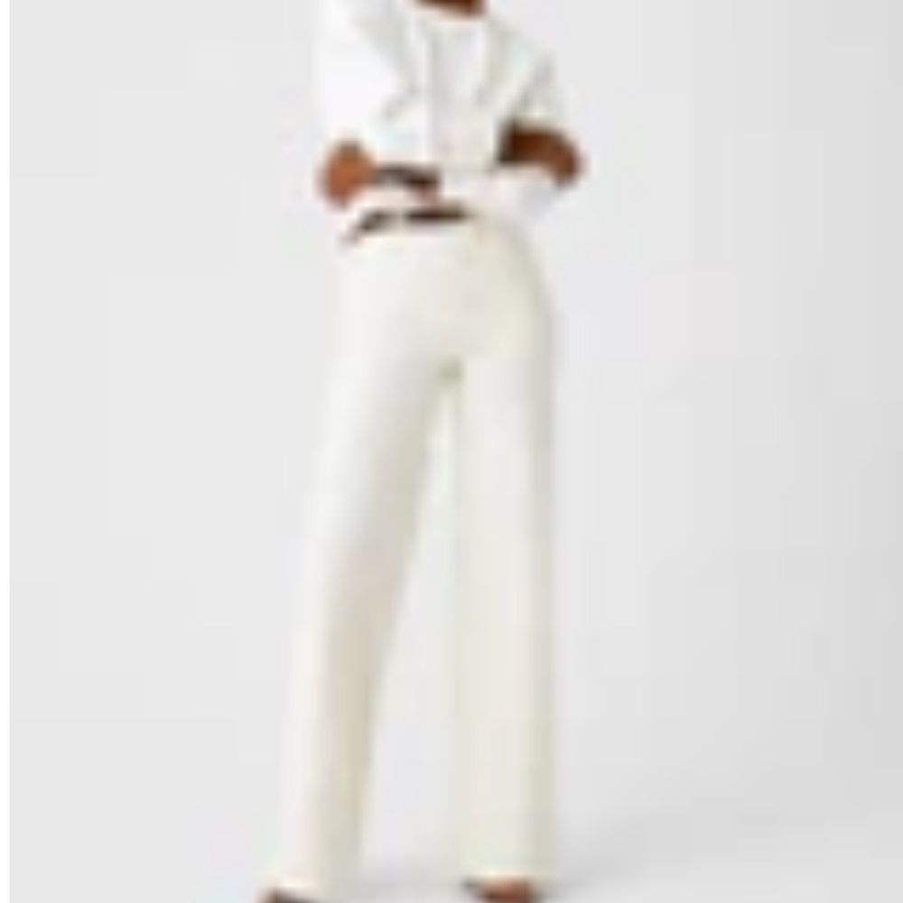 SPANX Cream Women's Flare Jeans